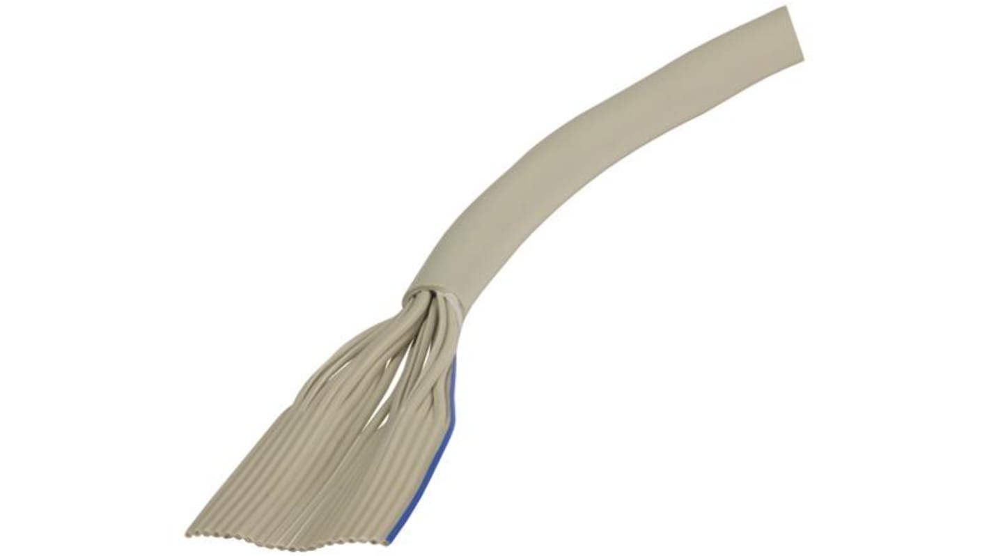 09180107008 HARTING Round Ribbon Cable, 10Way, 1.27mm Pitch, 30m