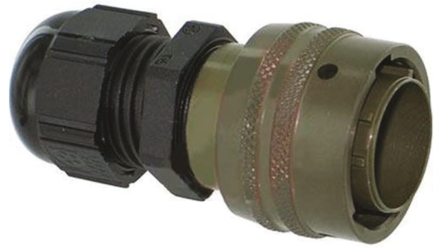 Conector RJ11 Macho Amphenol serie RJ11F, de 8 vías, apantallado