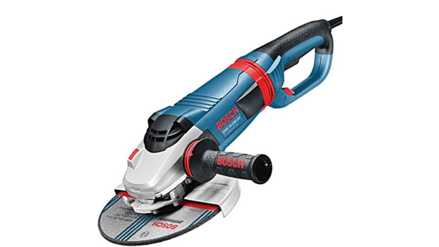 Bosch GWS 24-230LVI, 110V Netz Winkelschleifer / 2.4kW, Scheiben-Ø 230mm 6500U/min, UK-Netzstecker