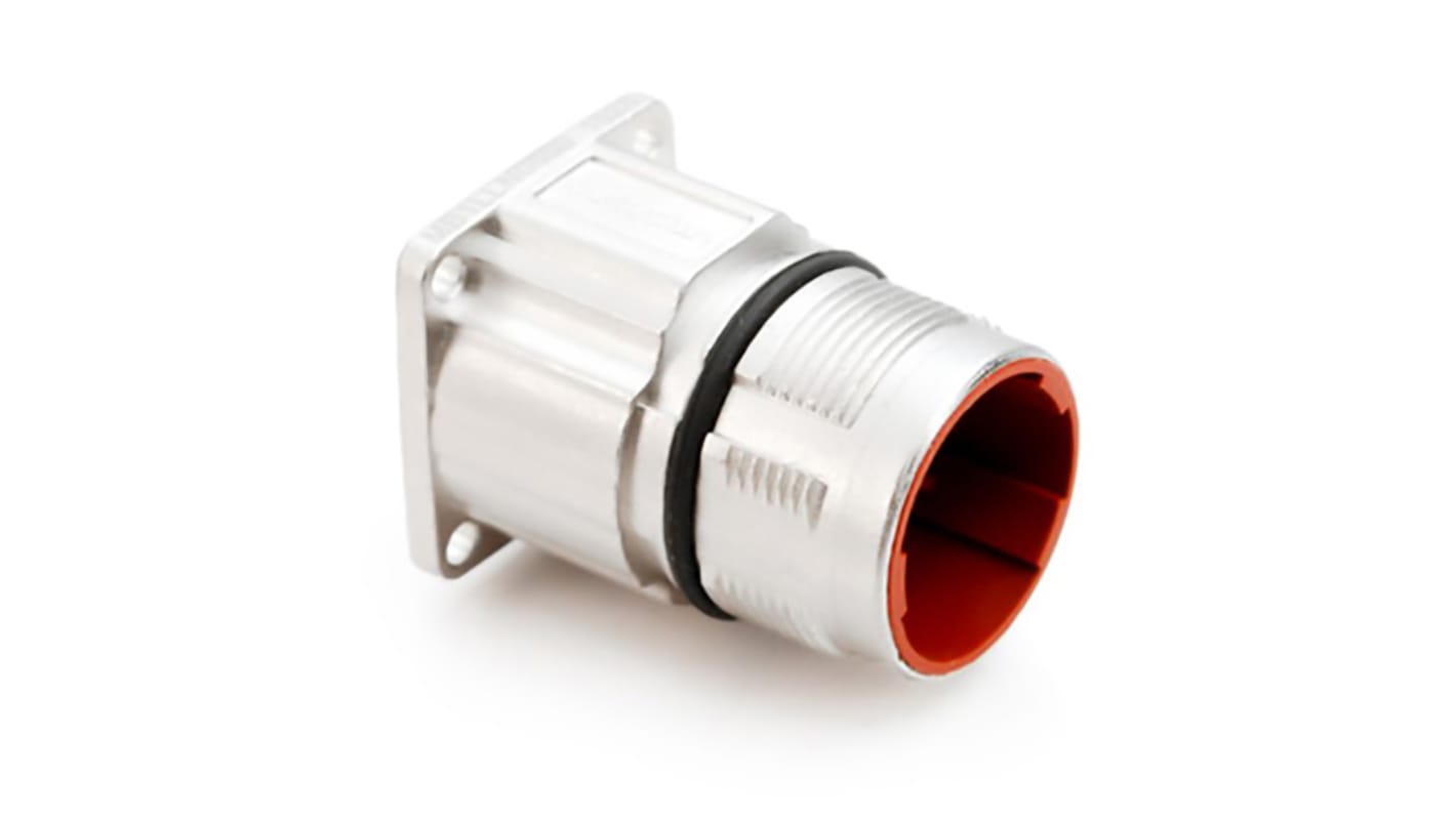 Conector circular Amphenol Industrial hembra serie MotionGrade de 8 vías macho, Montaje en Panel, IP67