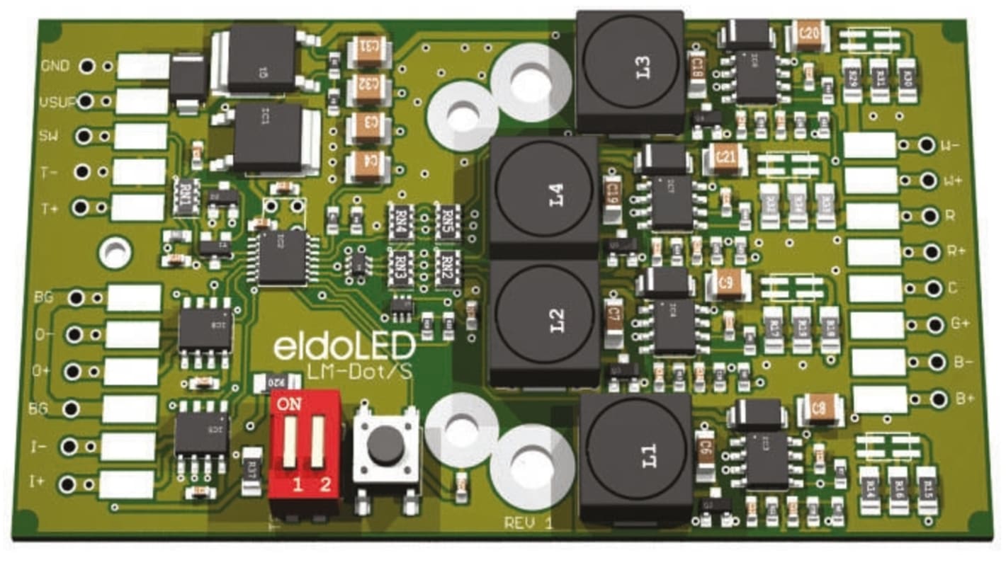 eldoLED LED meghajtó áramkör LMS41551, 350 → 1400mA, 150W, állandó áram