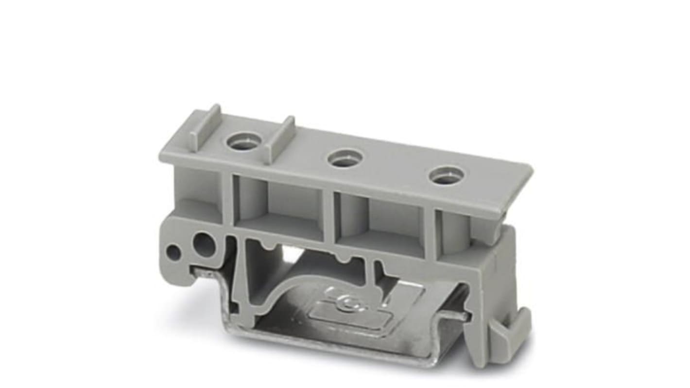 Phoenix Contact Clipline HCC Series Foot Element for Use with DIN Rail Terminal Blocks