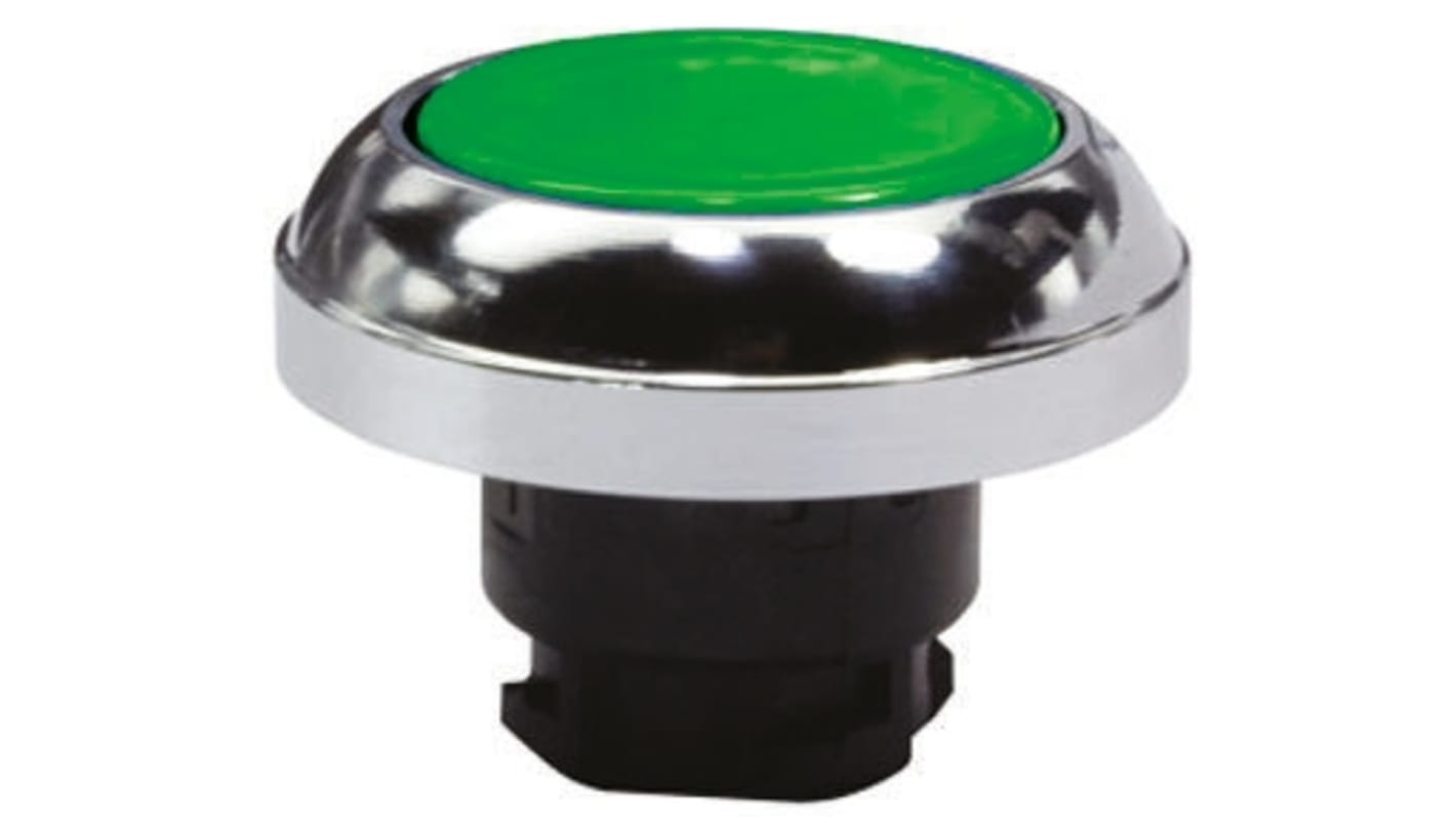 Tête de bouton poussoir Schmersal, EX-RDT Vert, Ø découpe 22mm