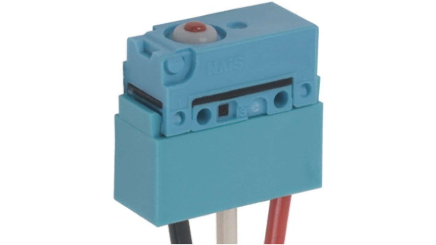 Microinterruptor, Émbolo de Pin SP-CO 2 A a 30 V dc