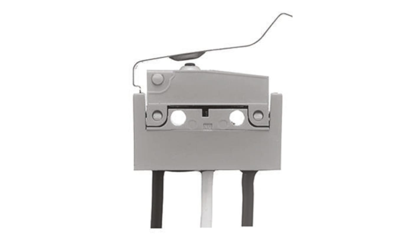 ABS161840 Panasonic Leaf Lever Micro Switch, Prewired Terminal, 2 A