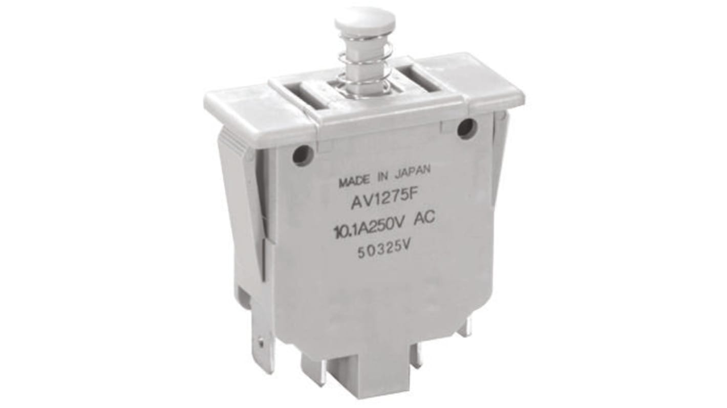 Panasonic Safety Interlock Switch, Plunger, DPDT-NO 10.1 A @ 250 V ac, -25 → +85°C