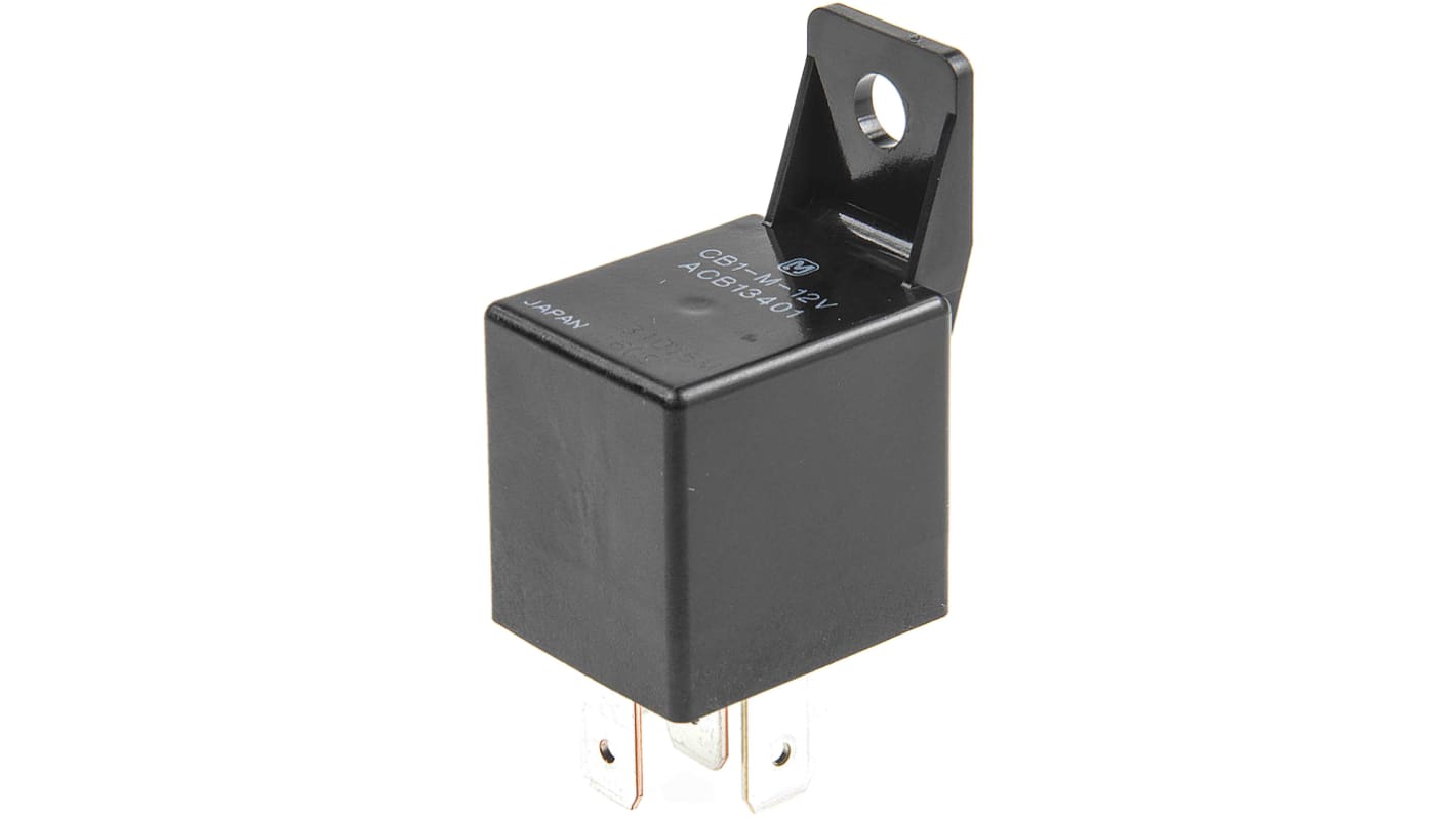 Panasonic PCB Mount Automotive Relay, 12V dc Coil, 70A Switching Current, SPST