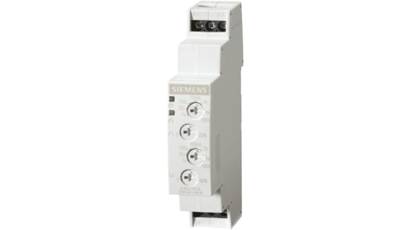 Siemens タイマーリレー Clock Generator 12 → 240V ac/dc DINレール