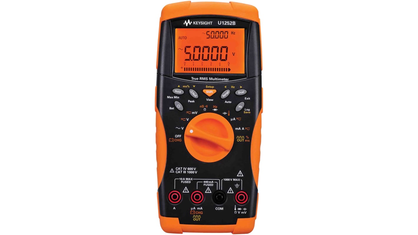 U1252B OPT 900 + PLG | Keysight Technologies U1252B Handheld Digital ...