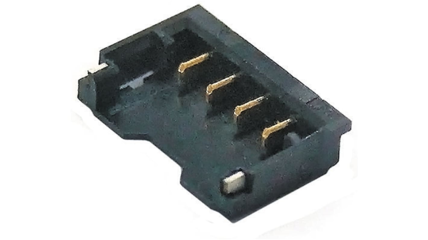 Molex Pico-Ezmate Series Straight Surface Mount PCB Header, 2 Contact(s), 1.2mm Pitch, 1 Row(s), Shrouded