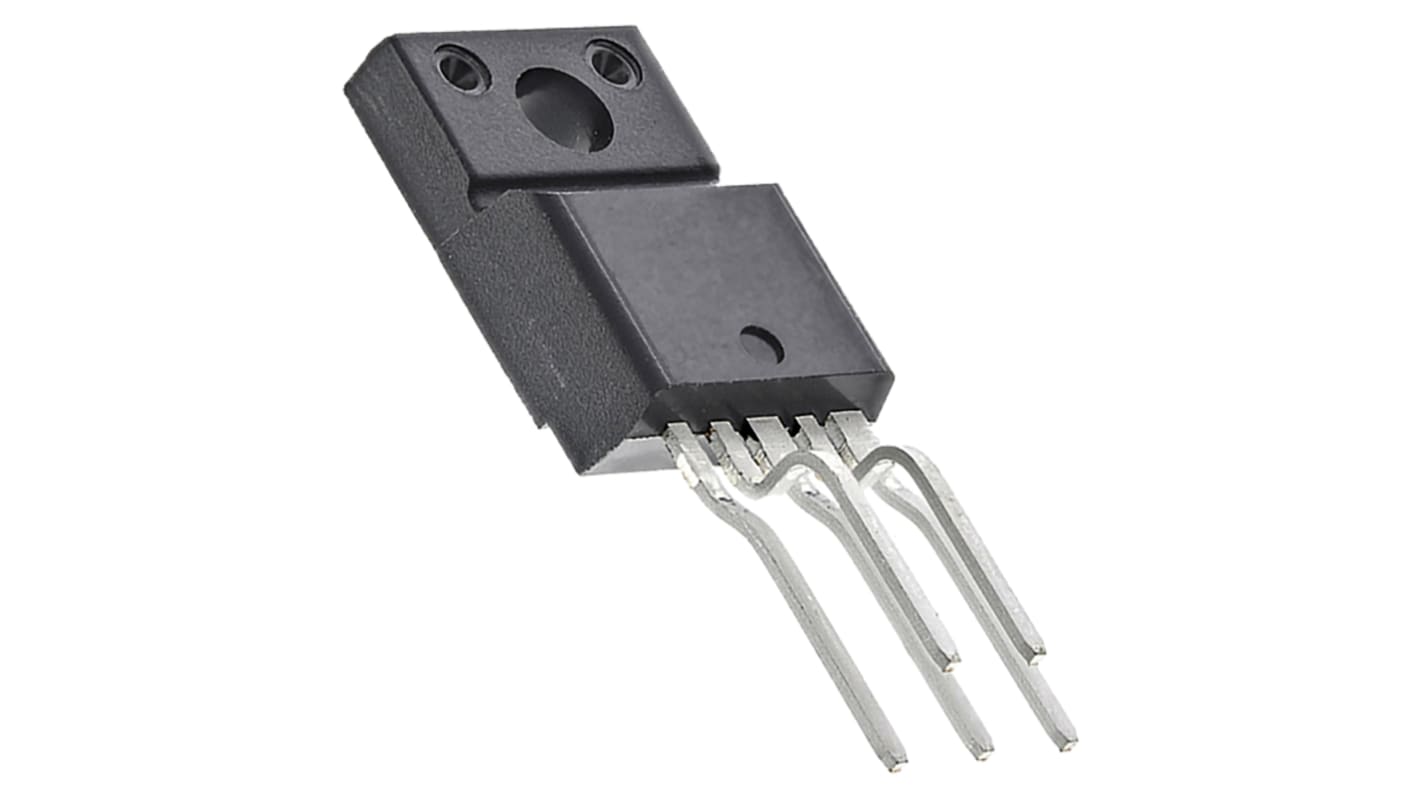 Dual N-Channel MOSFET, 9.1 A, 200 V, 5-Pin TO-220 Infineon IRFI4020H-117P