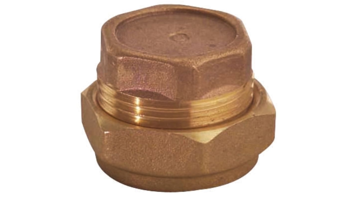 Conex-Banninger Brass Compression Fitting End Stop