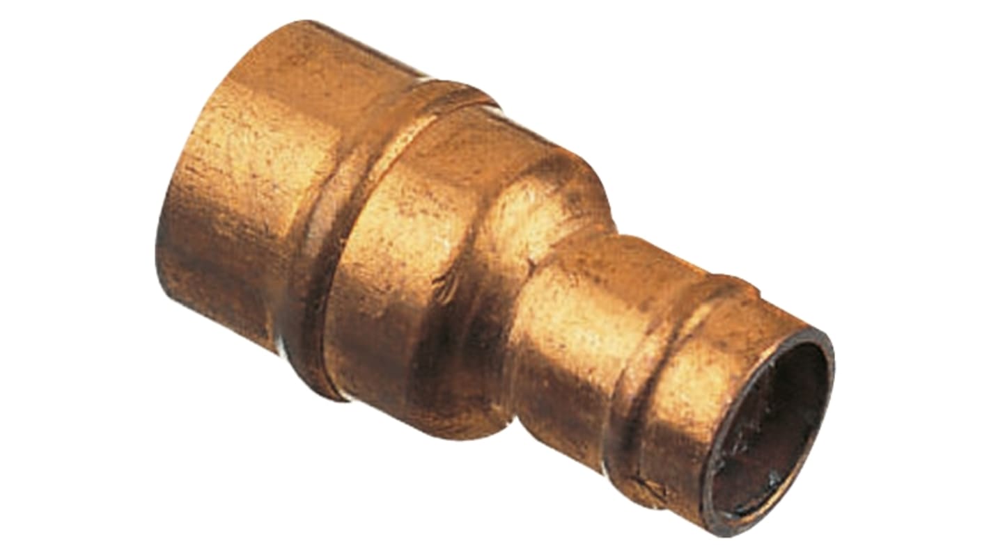 Copper Pipe Fitting, Solder Straight Reducer Coupler for 28 x 15mm pipe