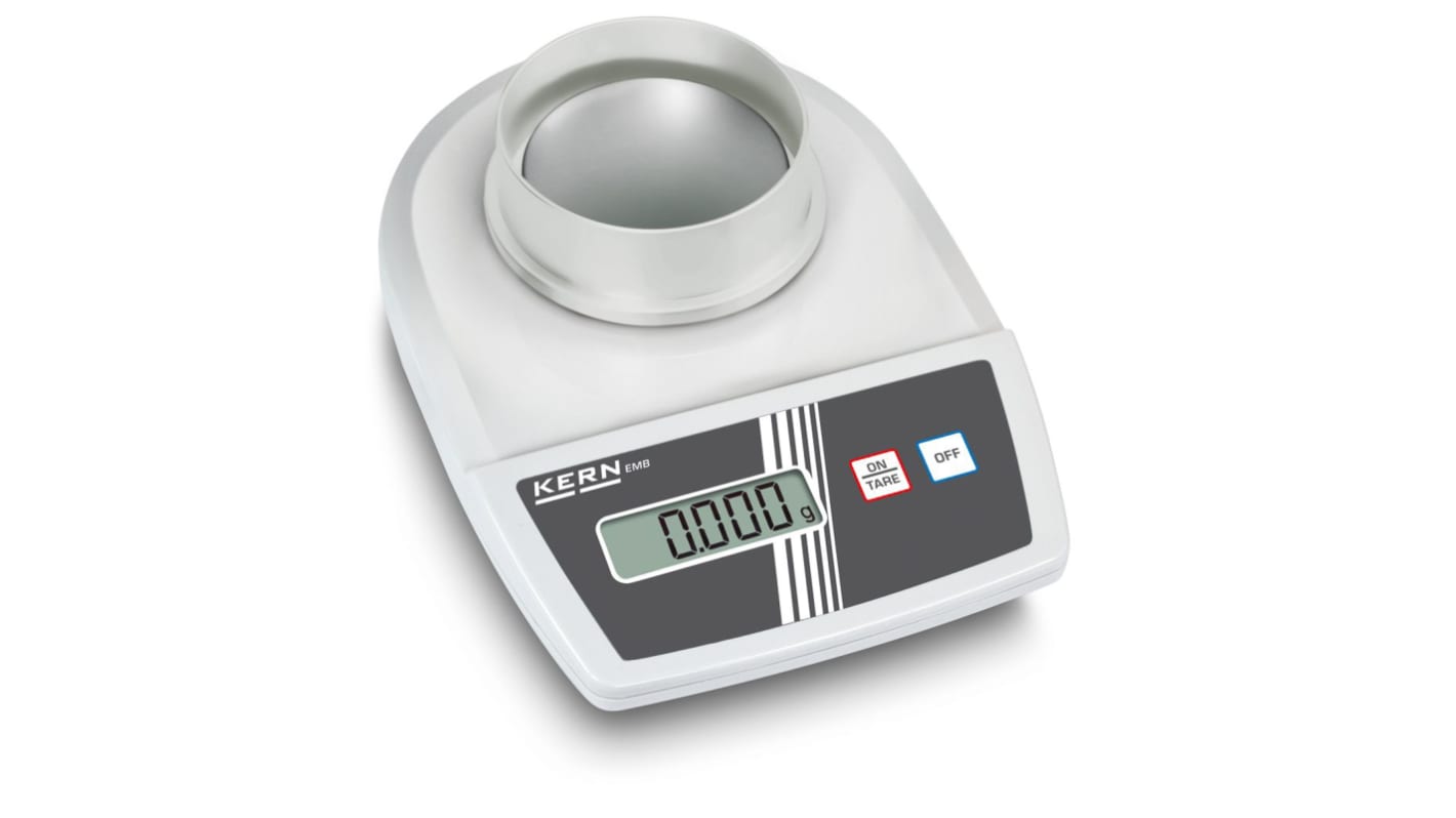 Kern EMB 200-2 Precision Balance Weighing Scale, 200g Weight Capacity, With RS Calibration