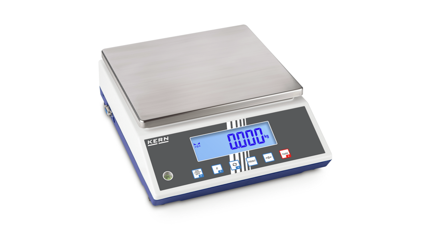 Kern FCB 12K1 Bench Weighing Scale, 12kg Weight Capacity