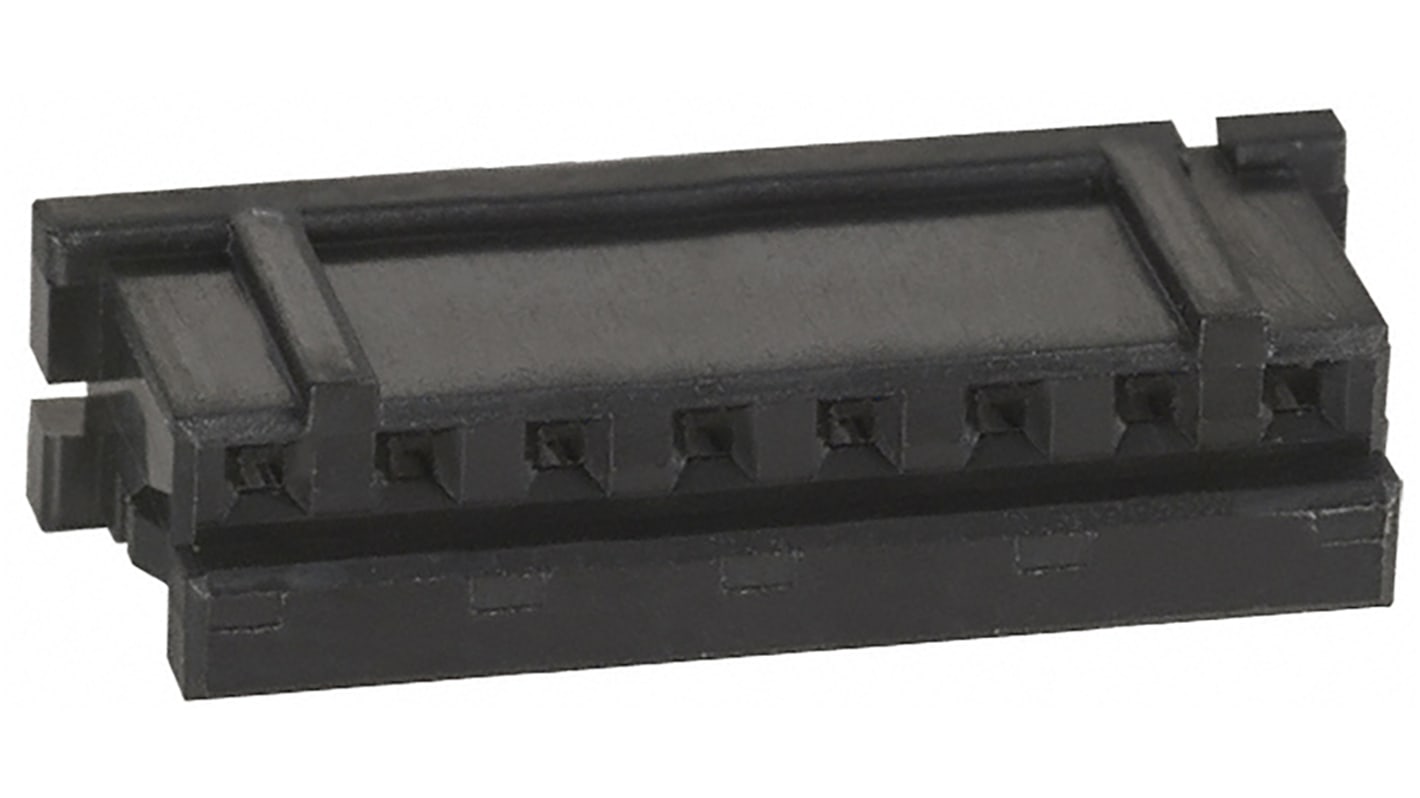 Hirose, DF3 Female Connector Housing, 2mm Pitch, 8 Way, 1 Row