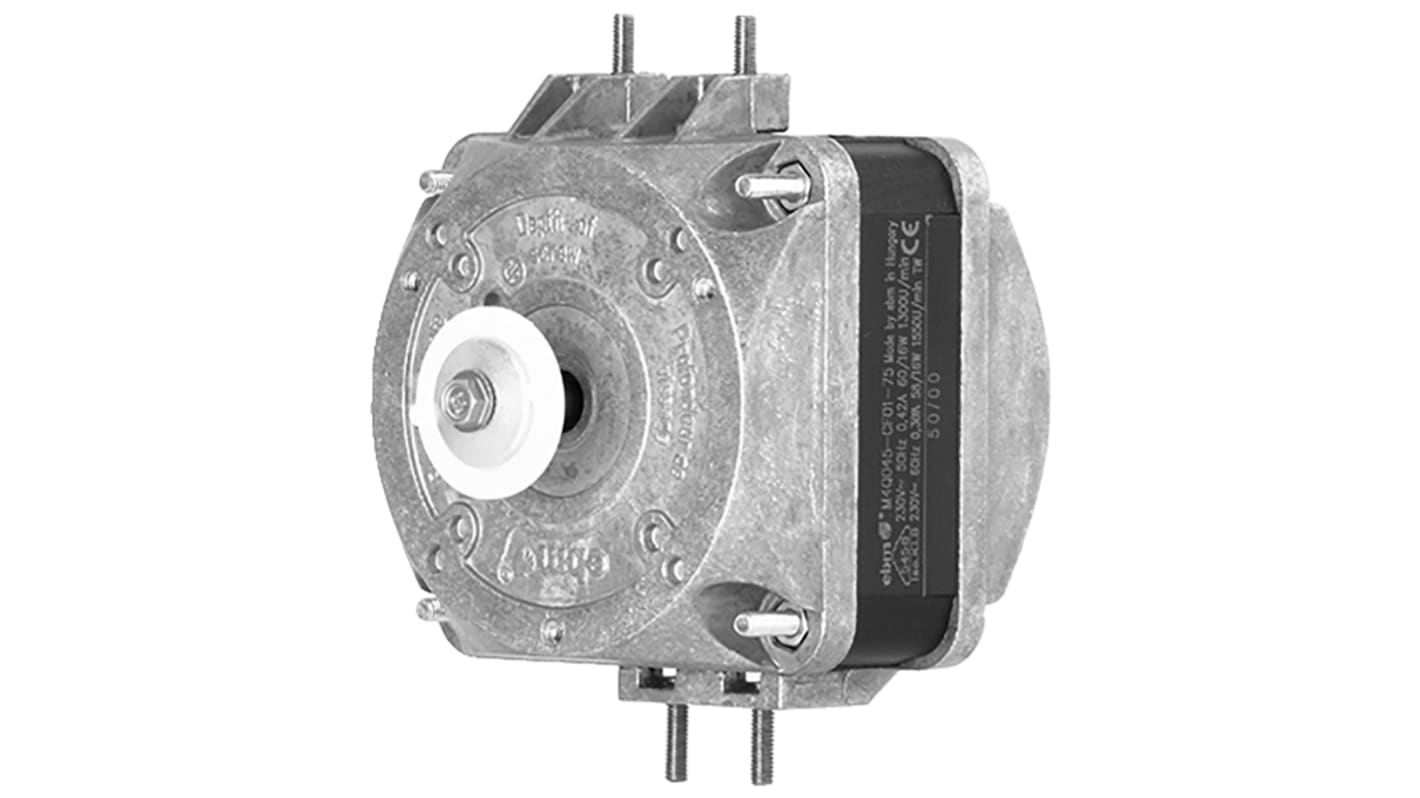 ebm-papst Lüftermotor für ebm-papst Serie Q Drehzahl max. 1550U/min Leistungsaufnahme 58W Versorgungsspannung 230 V ac