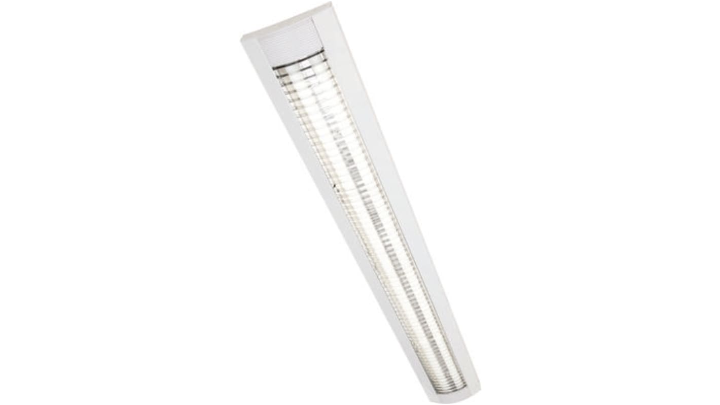 Fénycsöves lámpa 58 W Fénycső, Felületre szerelhető, 230 V, 2 lámpa IP20, 1610 x 180 x 60 mm