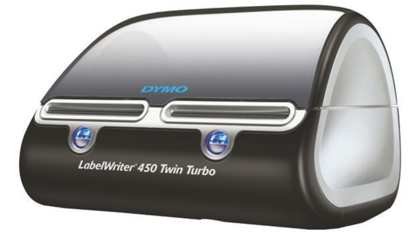 Dymo LabelWriter 450 TwinTurbo Label Printer, 56mm Max Label Width, Euro Plug