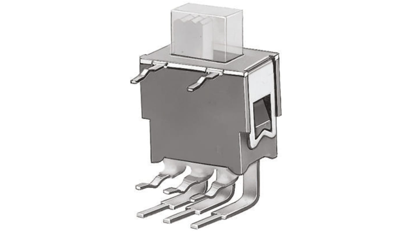 KNITTER-SWITCH PCB Slide Switch SPDT Latching 50 mA@ 48 V dc Slide