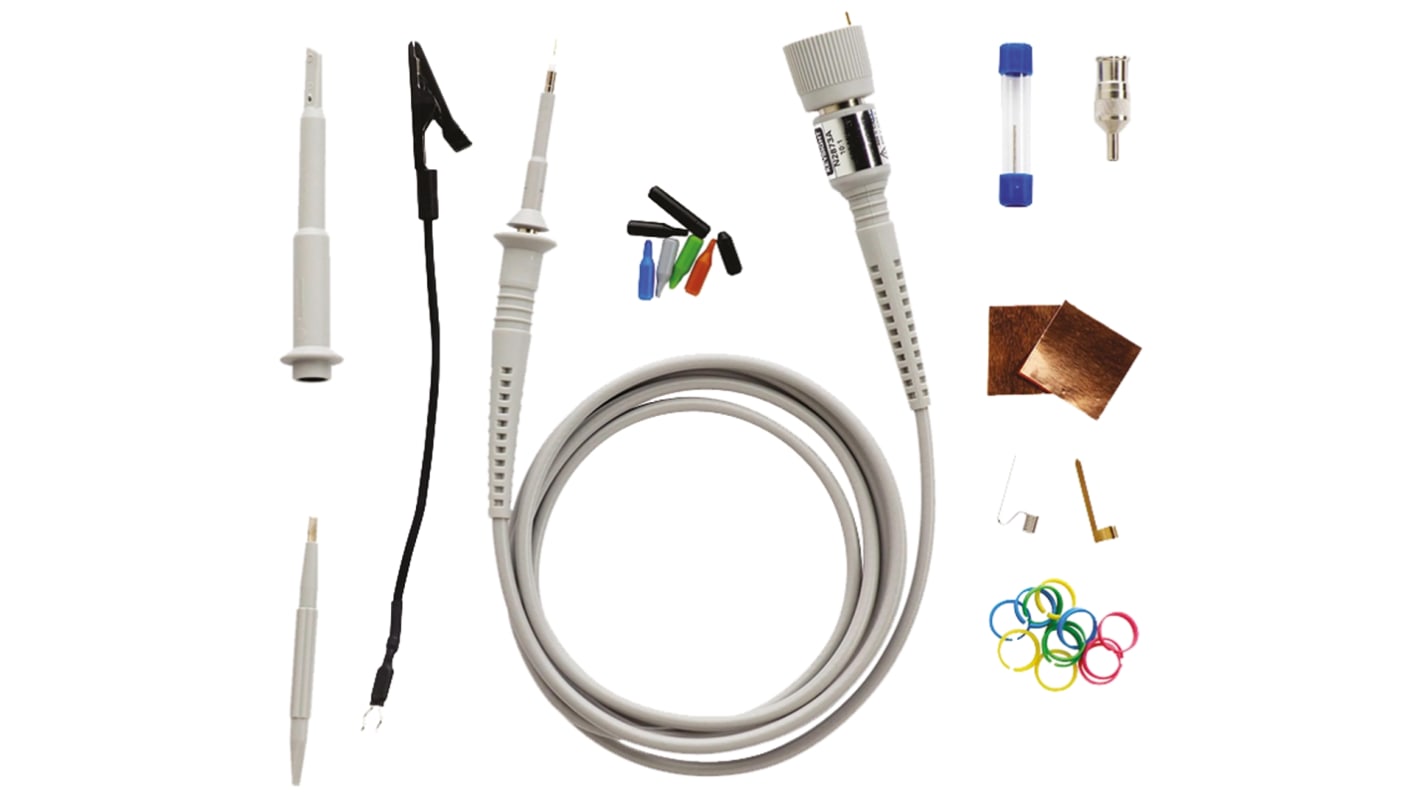 Keysight Technologies N2870A Series N2875A Oscilloscope Probe, Passive Type, 500MHz, 20x, BNC Connector