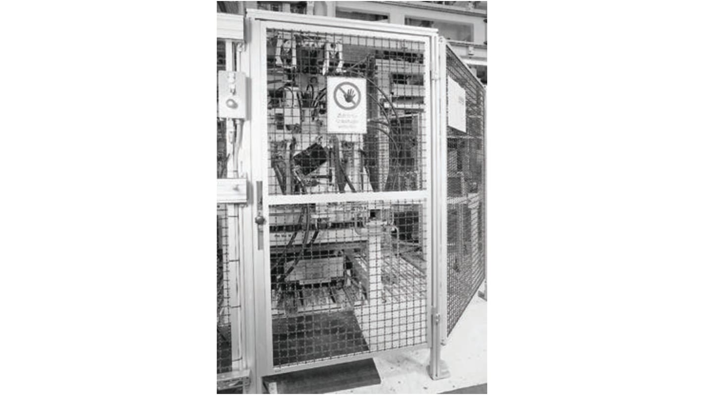 Bosch Rexroth Safety Door EcoSafe, Aluminium, 1800 mm Height, 750mm Width