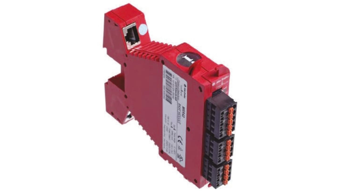 Controlador de seguridad Allen Bradley Guardmaster MSR42, 4 E/2 S, cat. seguridad 4, SIL 3, 24 Vdc