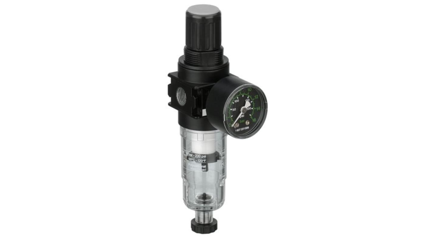 EMERSON – AVENTICS NL1-FRE Filter Regulator, 5μm, G 1/4, Semi Automatic