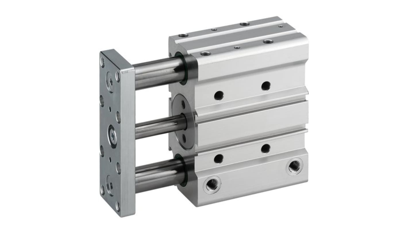 EMERSON – AVENTICS Pneumatic Guided Cylinder - 50mm Bore, 200mm Stroke, GPC-BV Series, Double Acting