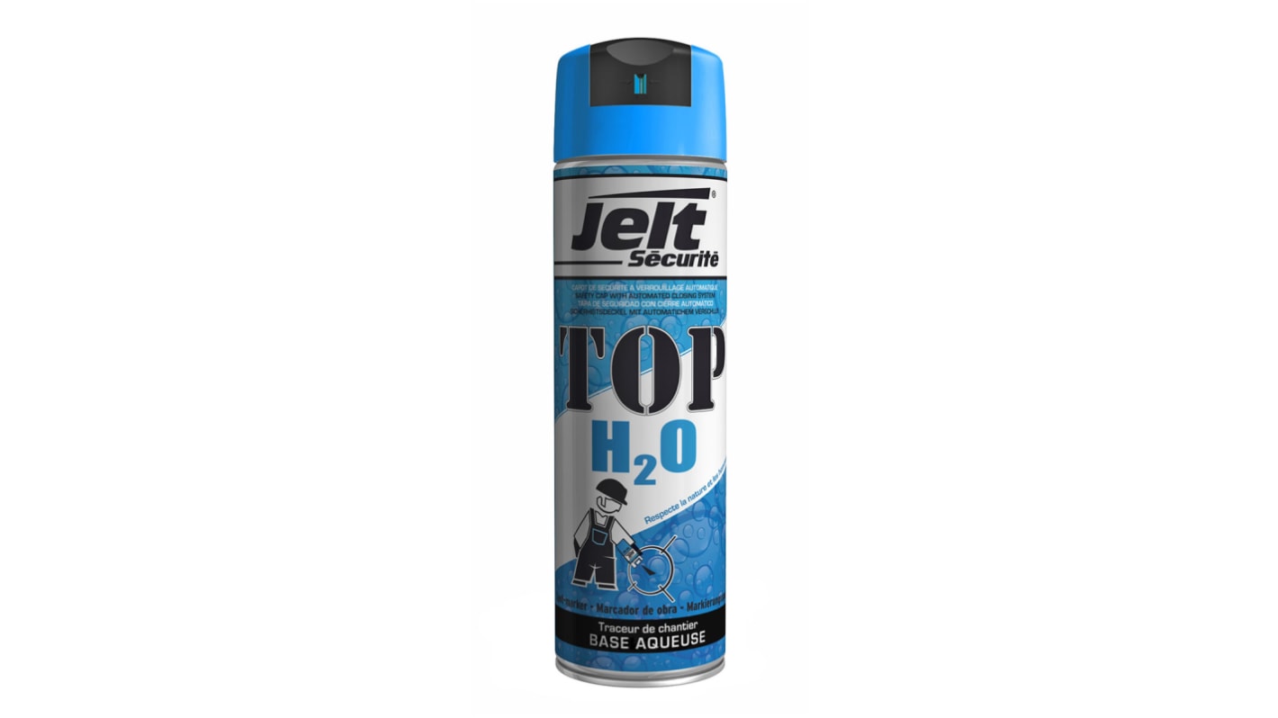 Peinture aérosol Jelt TOP H2O™, Bleu Mat, 500ml