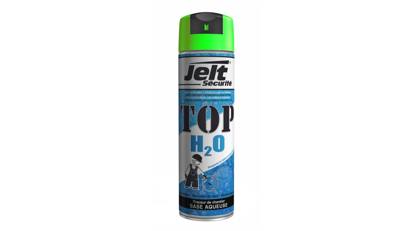 Peinture aérosol Jelt TOP H2O™, Vert Fluorescent, 500ml