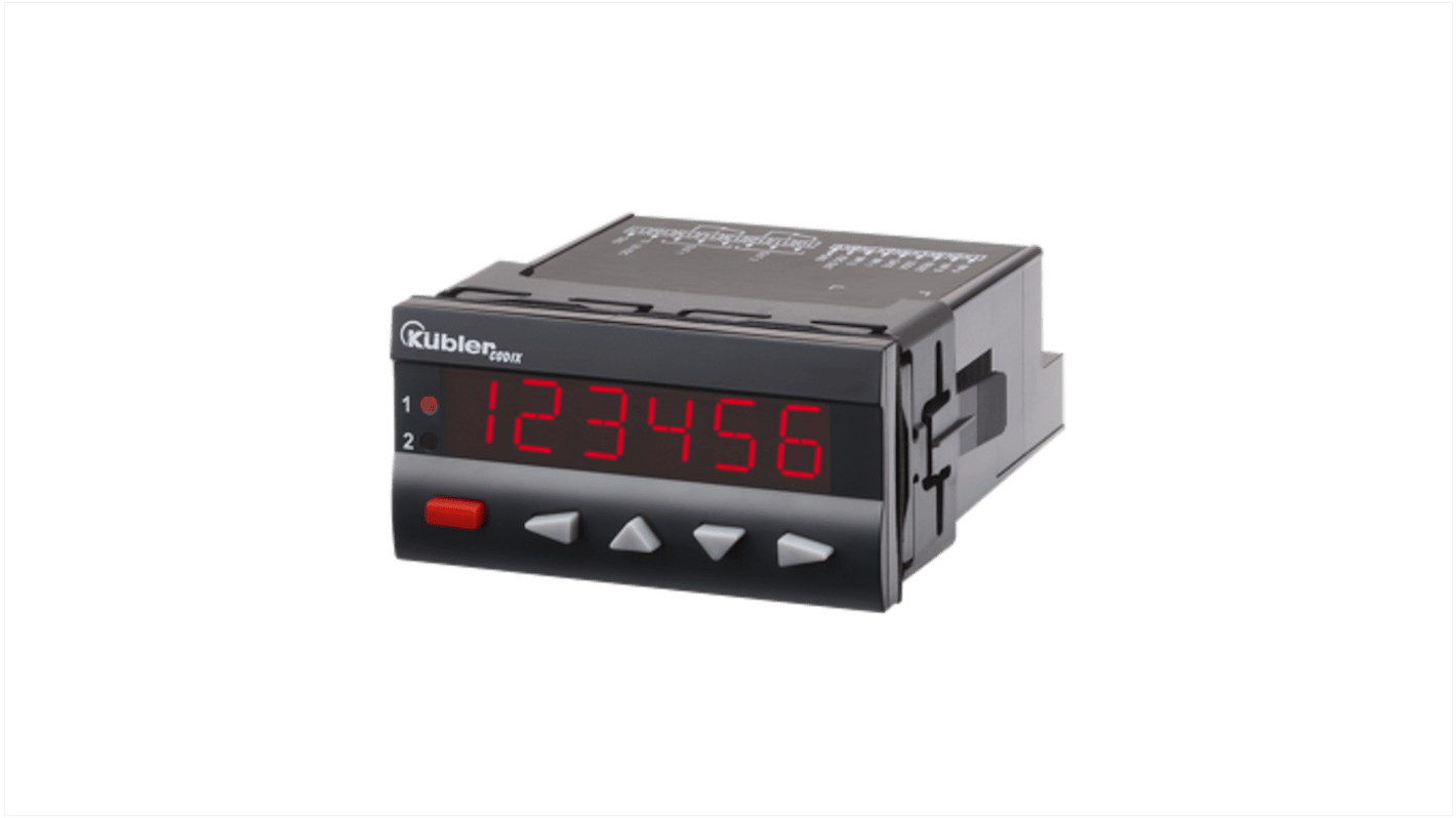 Compteur Kübler CODIX 560 Tours par minutes 90→260 V c.a. LED 6 digits