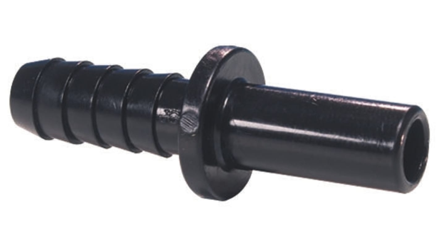 John Guest PM Series Reducer Nipple, Push In 8 mm to Push In 6 mm, Tube-to-Tube Connection Style