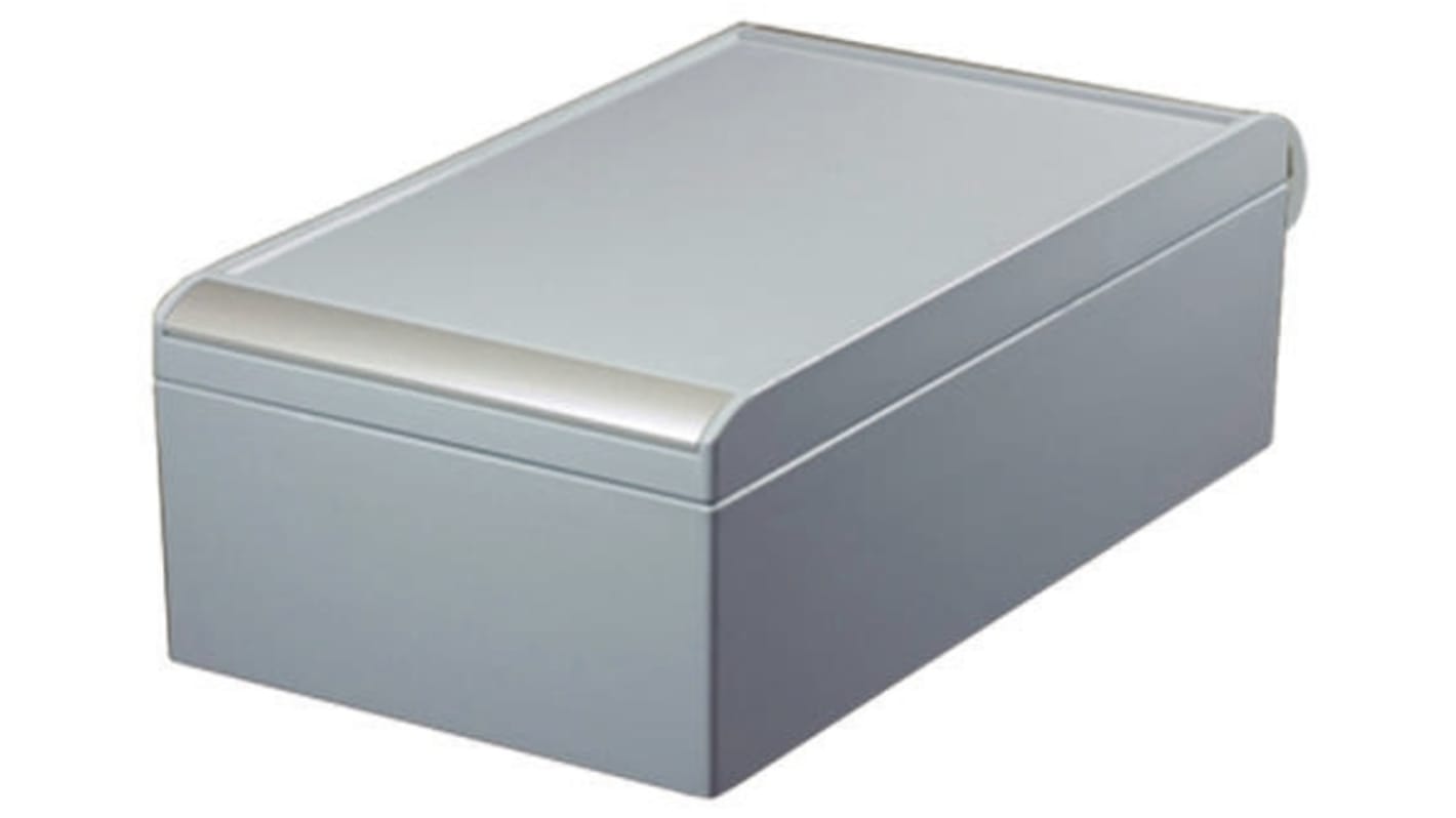 ROLEC aluCASE Grey Die Cast Aluminium Project Box, 260 x 150 x 90mm