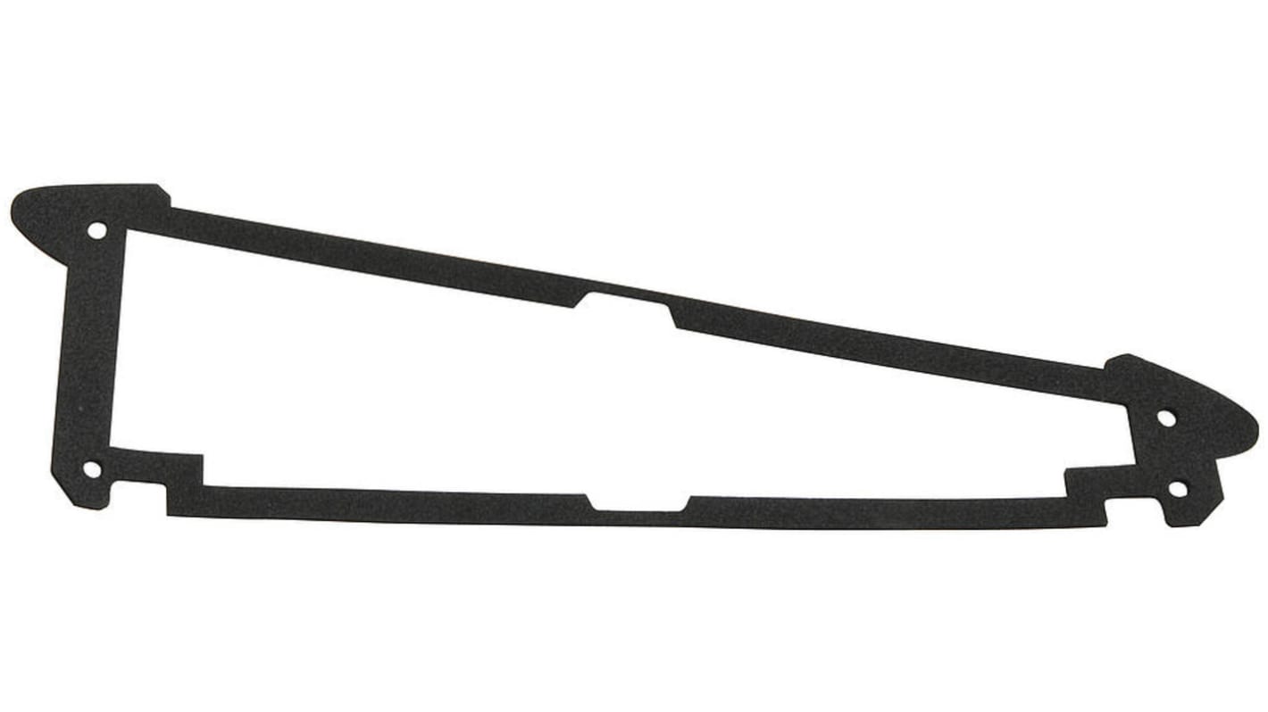 Junta Bopla de Caucho de color Negro, 181 x 68 x 1.5mm, para usar con Cajas Alu-Topline 1865, IP54