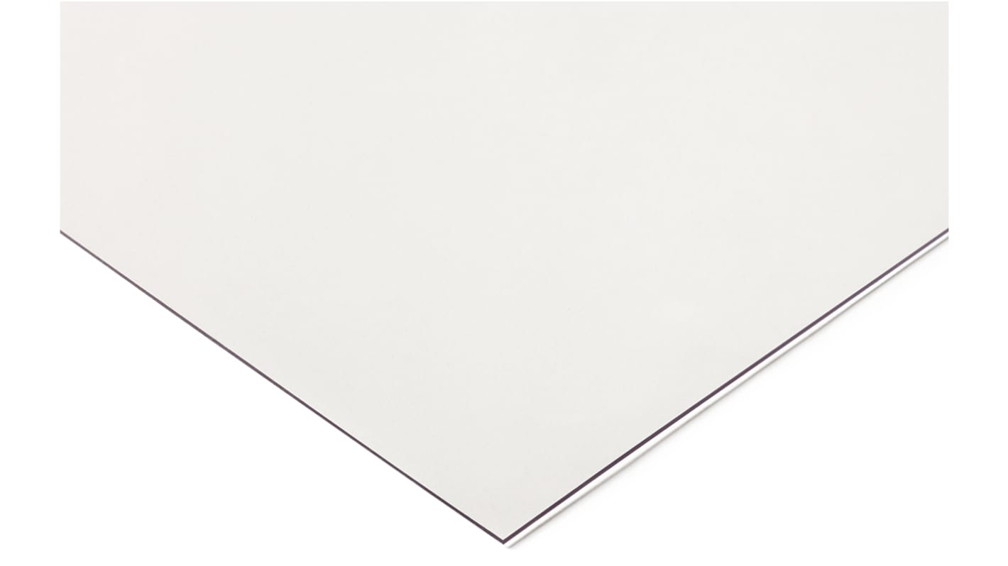 RS PRO Clear Plastic Sheet, 1250mm x 1250mm x 8mm