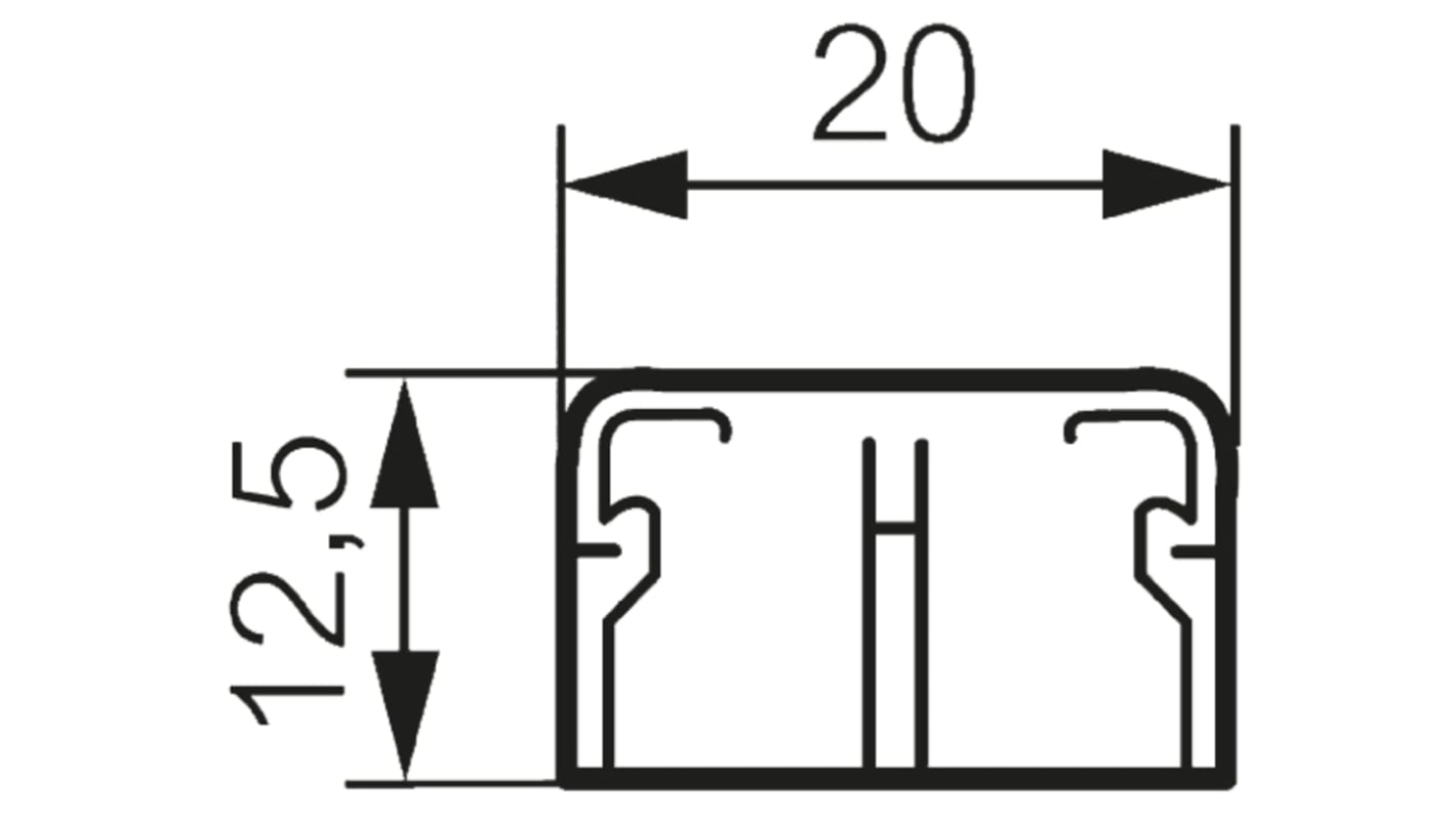 Dlplus кабель канал 40x20 30027