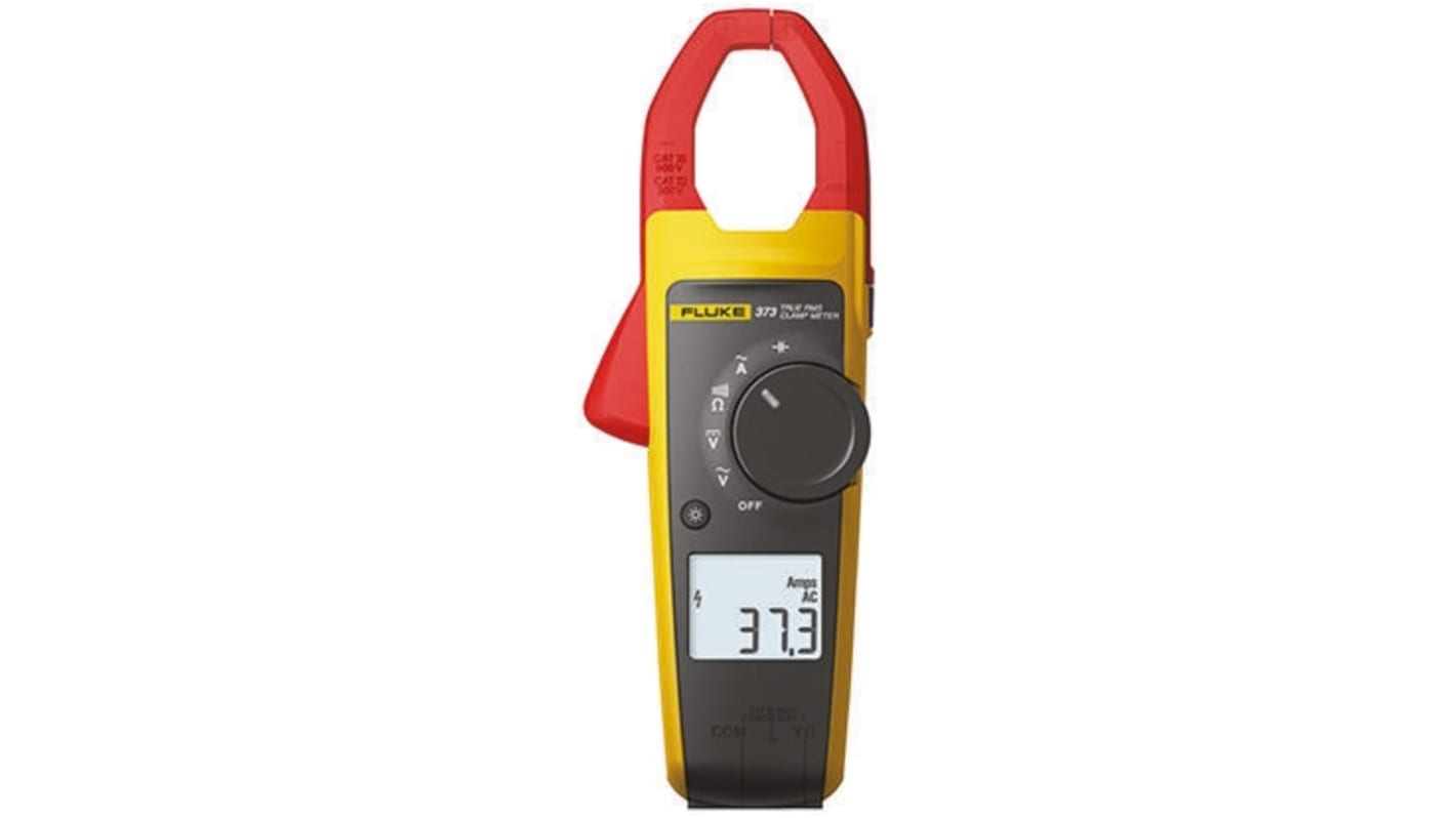 Fluke 373 Clamp Meter, Max Current 600A ac CAT III 600V