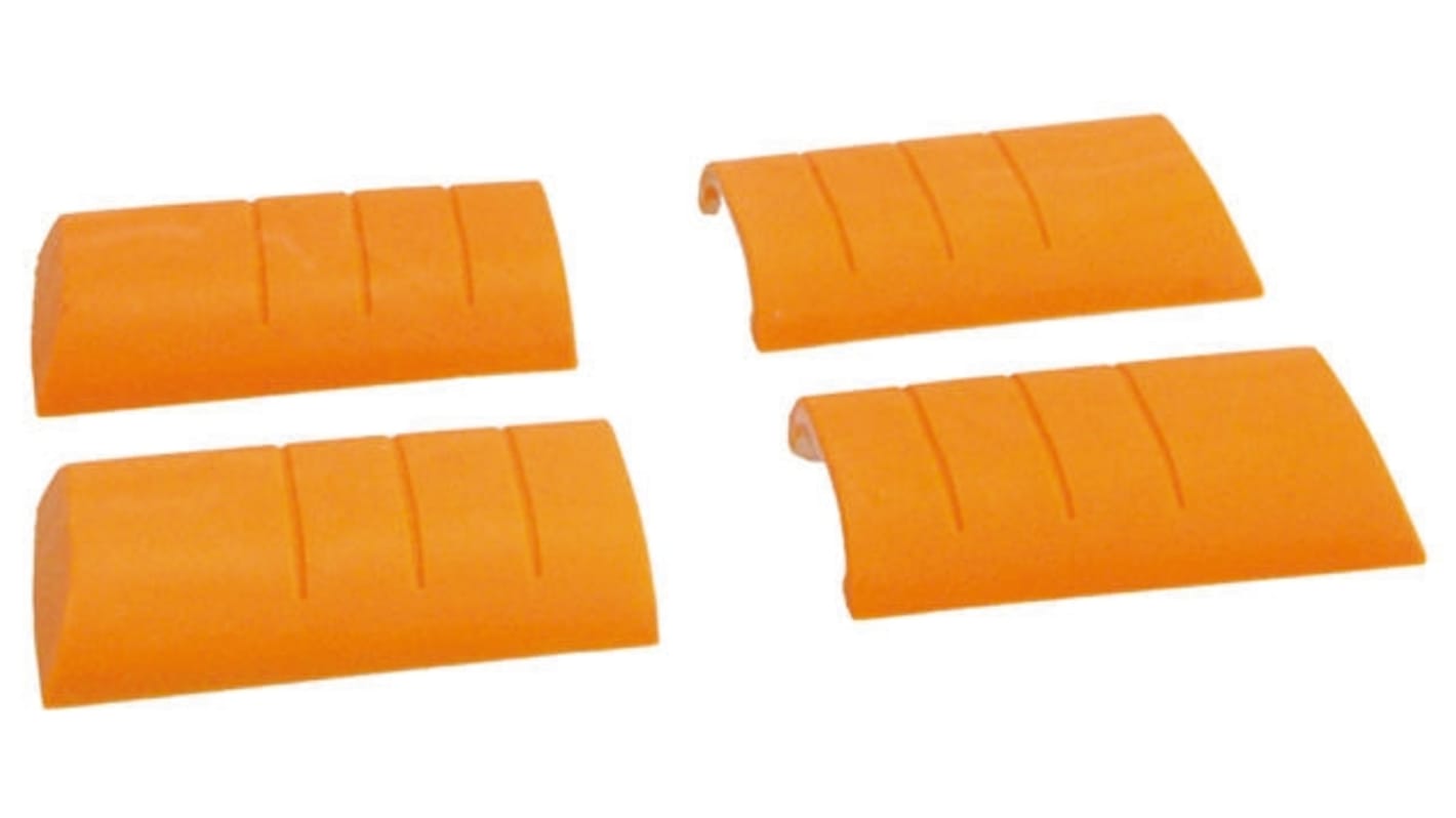 Cubierta de agarre CAMDENBOSS serie Grip Case de Polipropileno de color Naranja, para usar con Serie 66