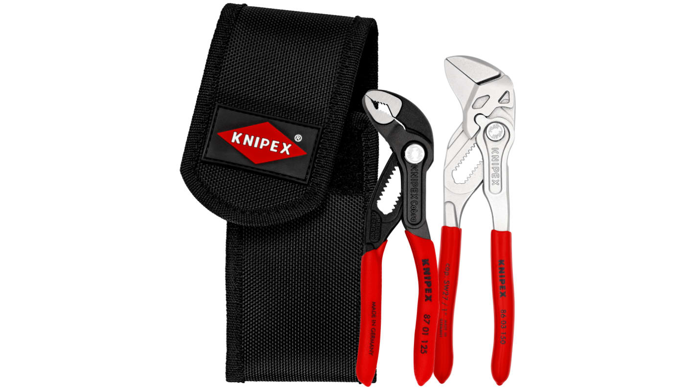 Knipex 2-Piece Plier Set, 240 mm Overall