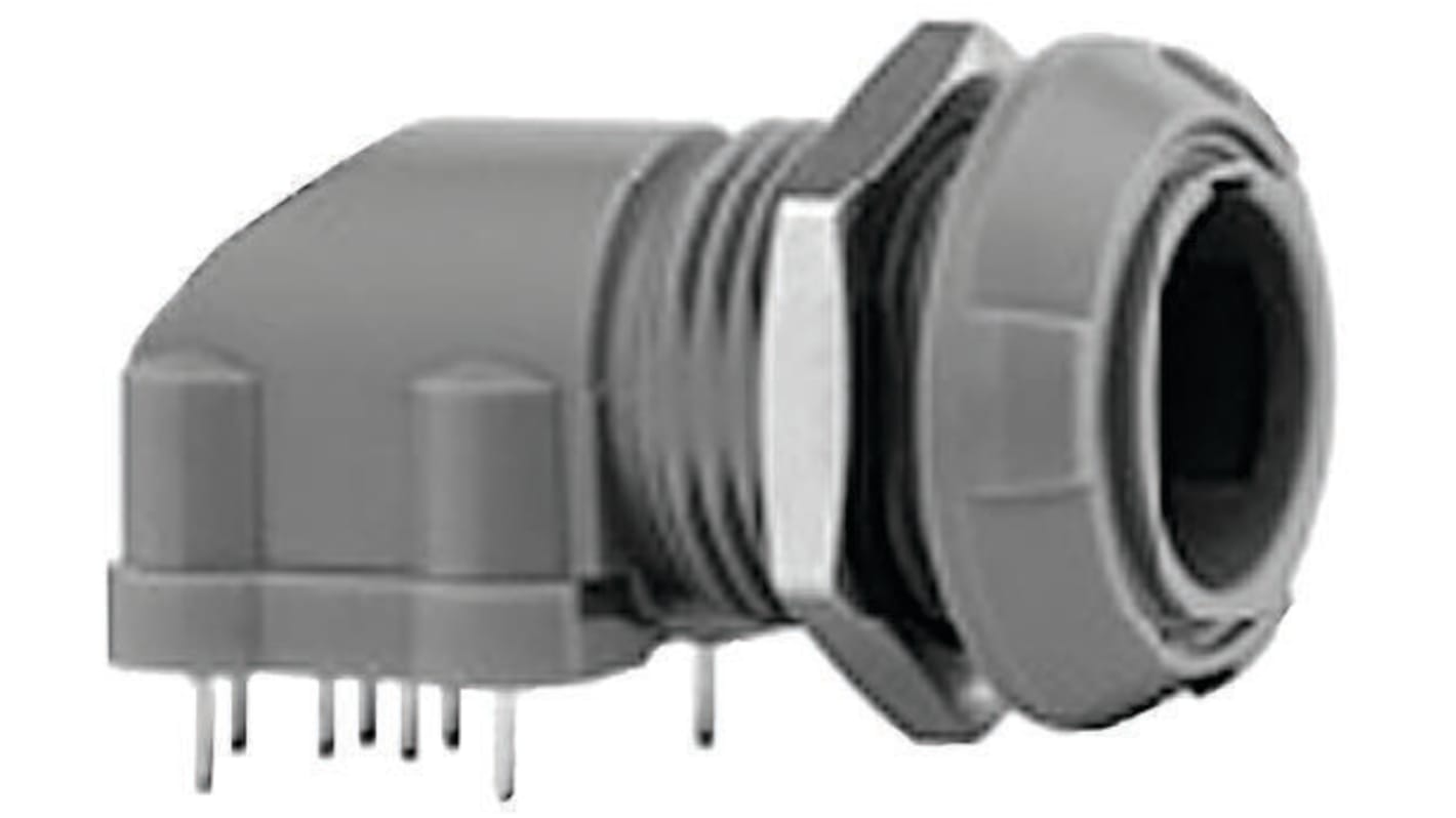 Lemo Circular Connector, 8 Contacts, Panel Mount, Socket, Female, IP50, Redel P Series