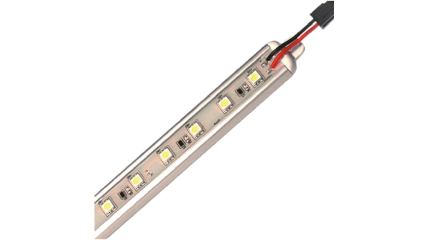 JKL Components 24V White LED Strip Light, 3050K Colour Temp, 936mm Length