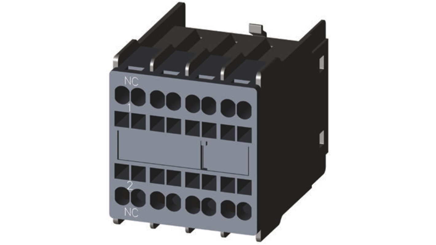 Styk pomocniczy Siemens 1 1NC 3RH2 Zacisk klatkowy Zatrzask