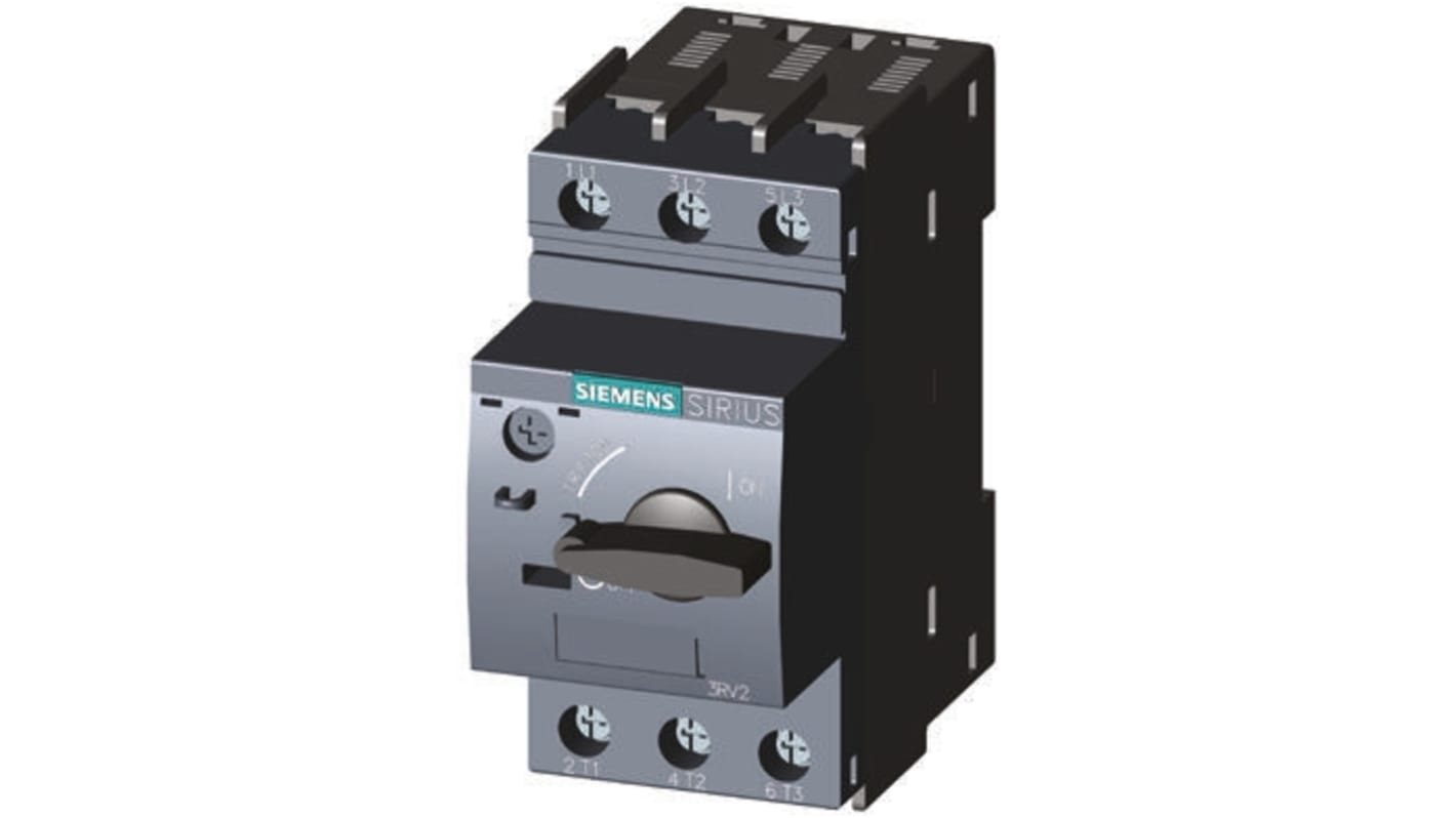 Siemens 0.14 → 0.2 A SIRIUS Motor Protection Circuit Breaker