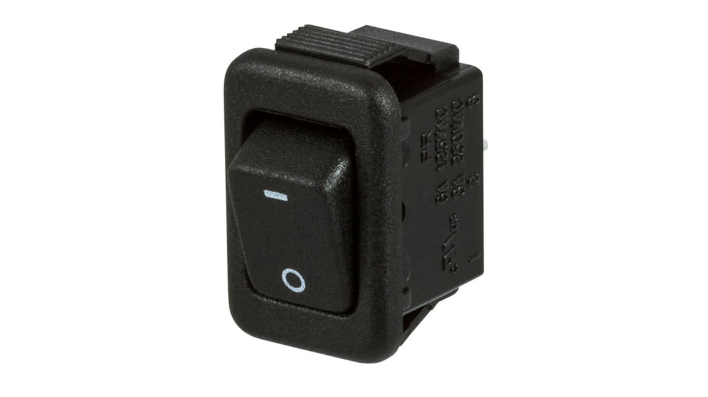 ZF SPST, On-Off Rocker Switch Panel Mount