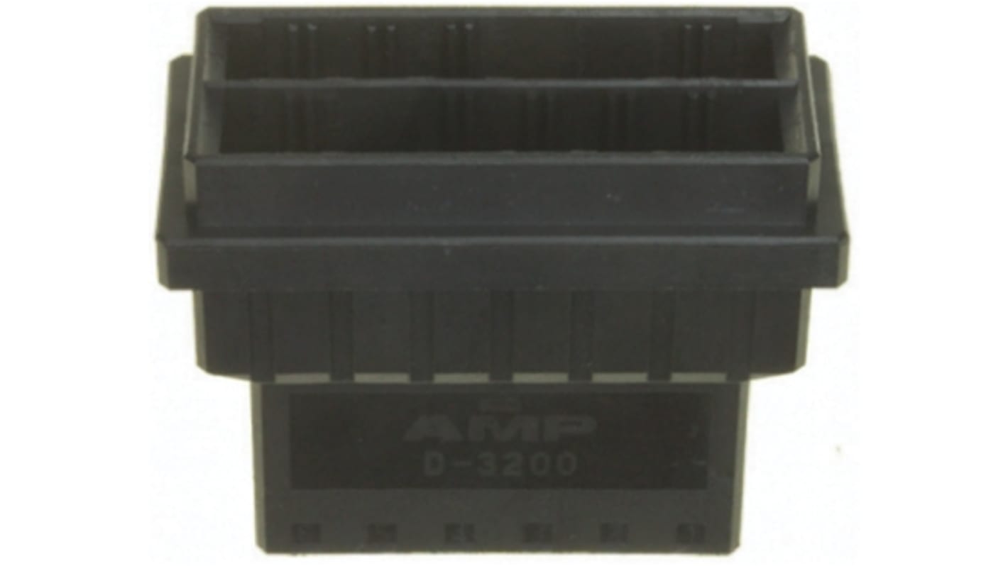 TE Connectivity, Dynamic 3000 Male Connector Housing, 5.08mm Pitch, 12 Way, 2 Row