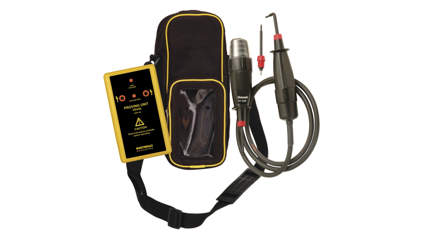 John Drummond MTL10 Voltage Indicator & Proving Unit Kit 3.5mA 50 V ac/dc, 100 V ac/dc, 200 V ac/dc, 400 V ac/dc, Kit