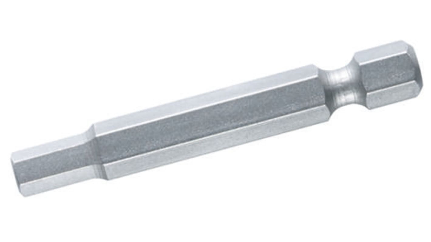 04198 | Wiha Tools Hexagon Screwdriver Bit, 8 mm Tip, 50 mm Overall | RS