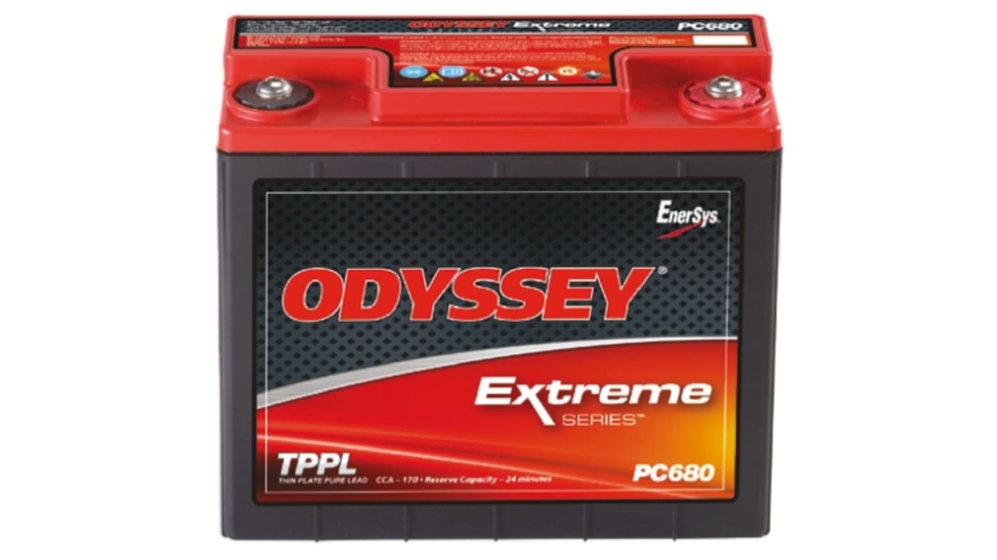 Enersys Enersys Odyssey Abgedichteter Bleiakku, 12V / 16Ah, M6-Anschluss, 169.4 x 181.5 x 76.3mm
