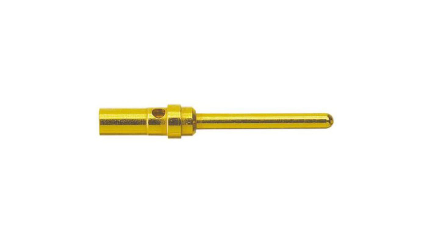 HARTING D-Sub Standard Rundsteckverbinderkontakt Signal Stecker Größe 1.04mm, für D-Sub-Steckverbinder Crimp,